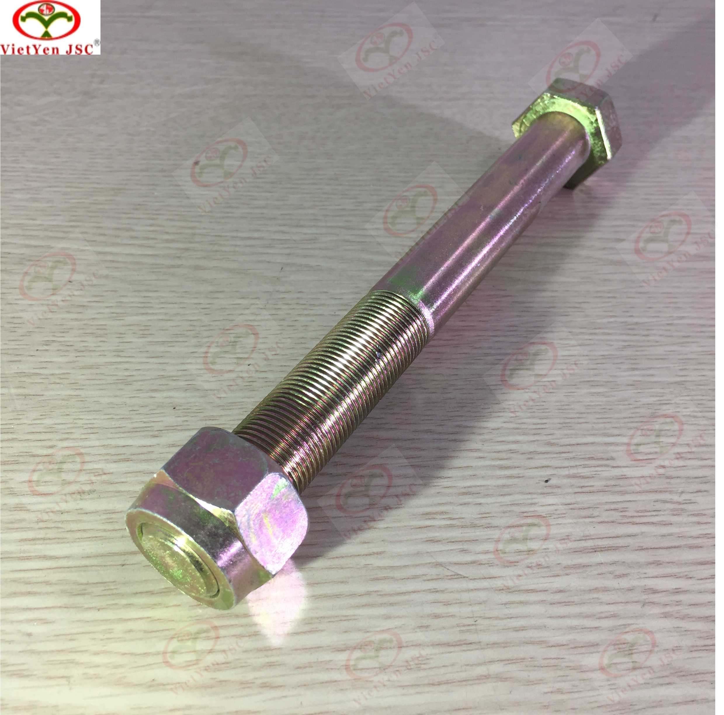 ốc giằng cầu M20*L180/L191, màu vàng