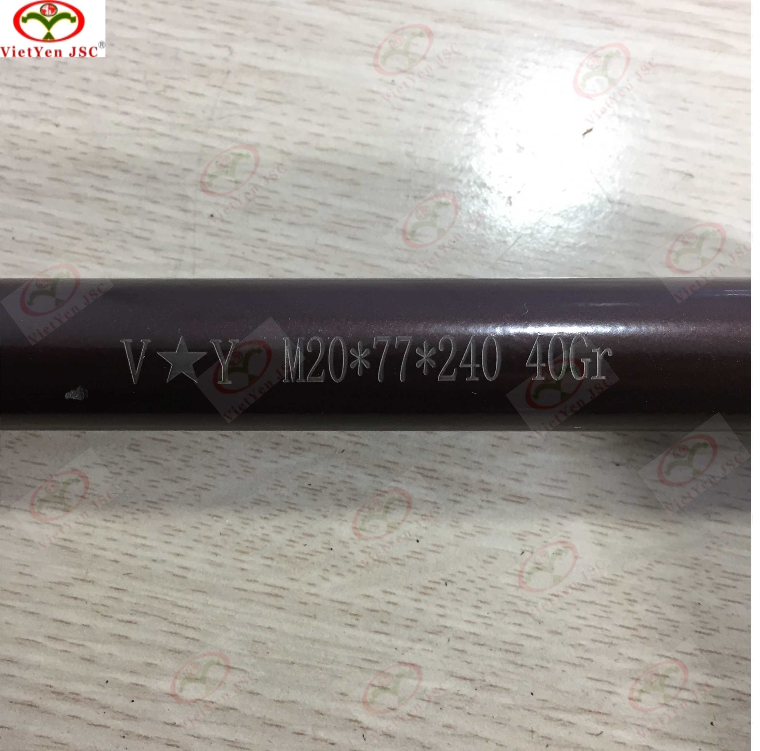 Quang nhíp M20*77*240, đầu vuông/tròn